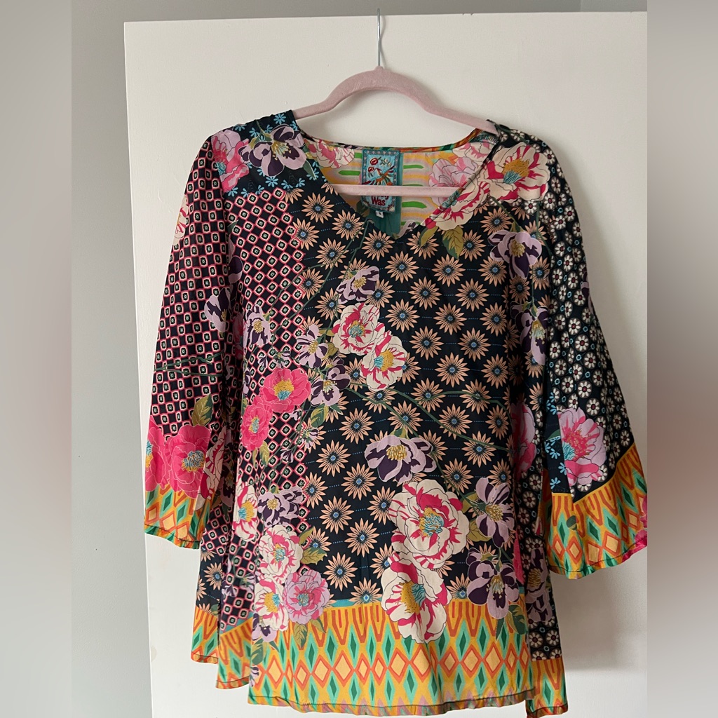 High End Blouse Tunic Johnny Was